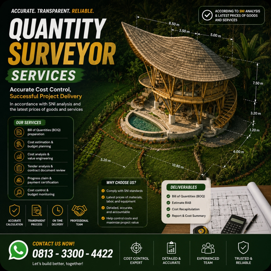 Jasa Quantity Surveyor Cilegon